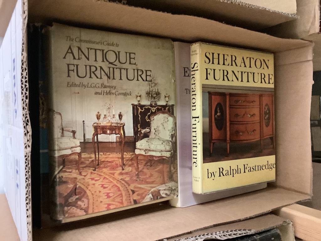 A collection of mainly Art and Antique reference books with some assorted bindings